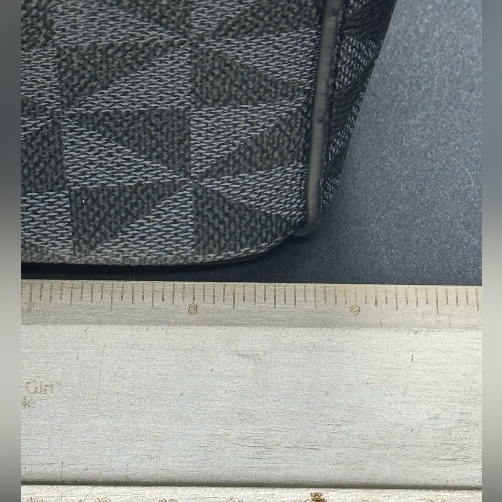 Classic Triangle Checkered Mini Backpack - Picture 11 of 12